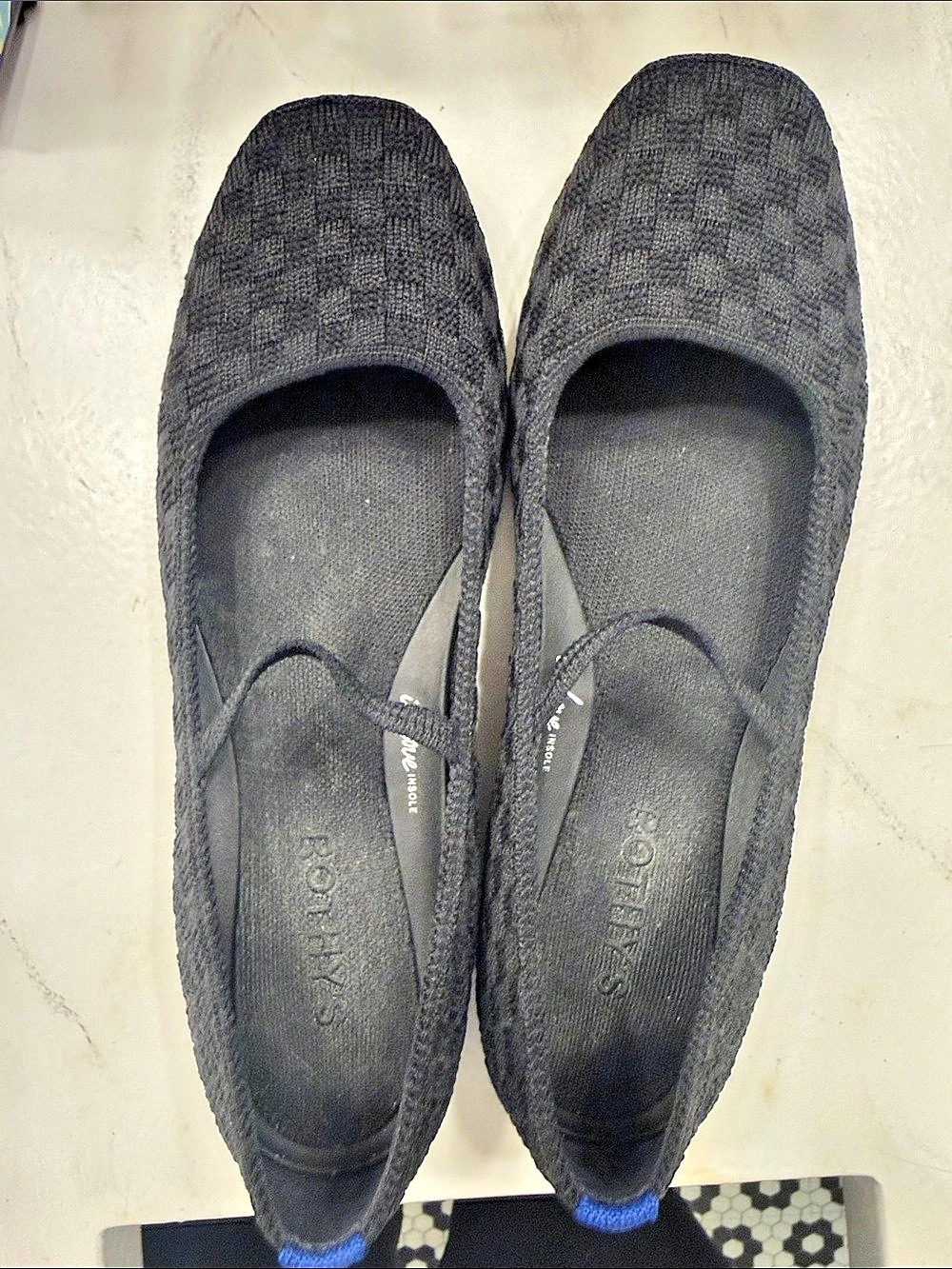 Rothy’s square toe mary Jane US 9